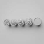 Comparaison des motifs — poignée de meuble Rond Classica White Snow S — Holdon Paris
