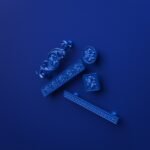 Classica Arabesque, Rosette, M, Electric Blue, silhouette comparison