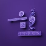 Classica Arabesque, Rosette, M, Dark Lilac, silhouette comparison