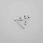 Comparaison des silhouettes — poignée de meuble Rosace White Snow L — Holdon Paris