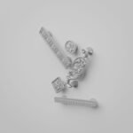 Classica Arabesque, Rosette, M, White Snow, silhouette comparison