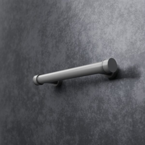 Florentine Column, M, Satin Aluminum