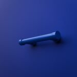 Florentine Column, S, Electric Blue