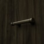 Florentine Column, S, Antique Brass