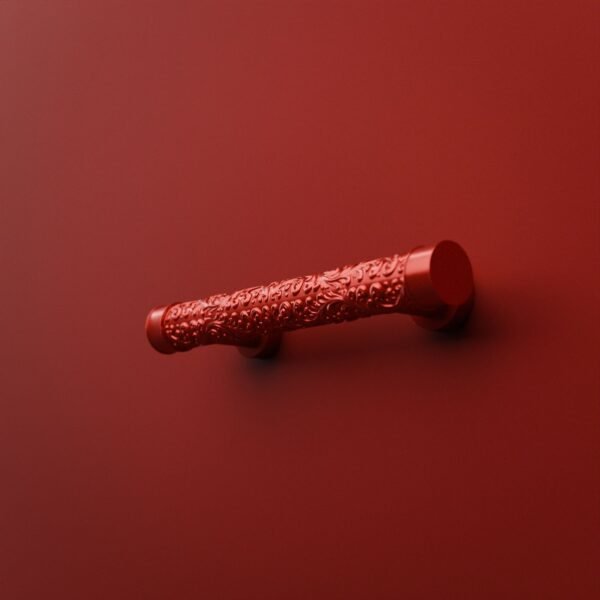 Florentine Column, Scrollwork, S, Candy Red