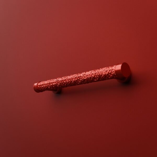 Florentine Column, Scrollwork, L, Candy Red