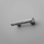 Florentine Column, Scrollwork, S, Silver Gray