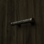 Florentine Column, Scrollwork, S, Antique Brass