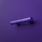 Florentine Column, Scrollwork, S, Dark Lilac