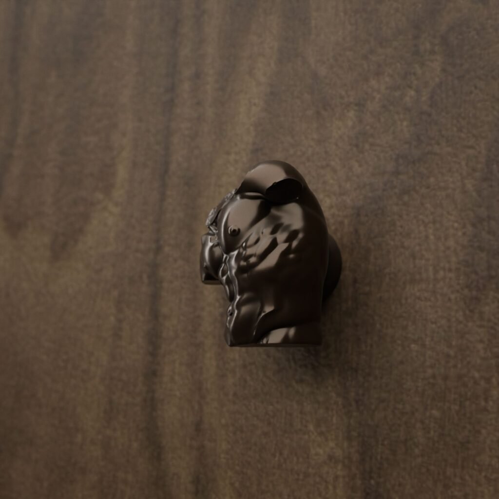 Florentine Torso, S, Matte Bronze - Holdon Paris
