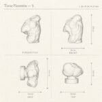 Florentine Torso, S, Antique Bronze, 3D sketch