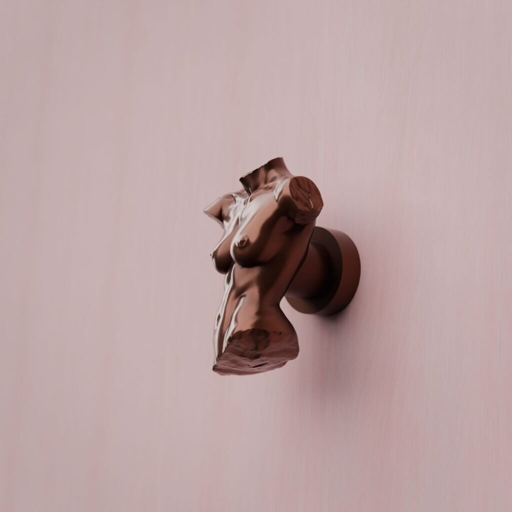 Venetian Torso, M, Satin Copper - Holdon Paris