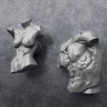 Comparaison des silhouettes — poignée de meuble Aluminium Satiné L — Holdon Paris