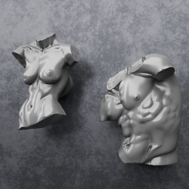 Comparaison des silhouettes — poignée de meuble Aluminium Satiné L — Holdon Paris