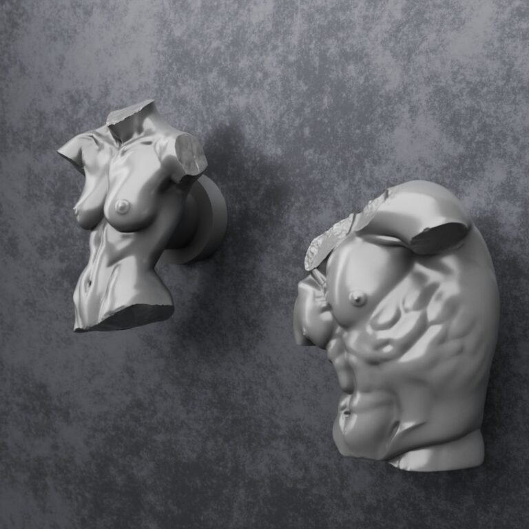 Comparaison des silhouettes — poignée de meuble Aluminium Satiné M — Holdon Paris