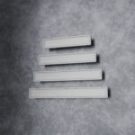 Palazzo Bar, S, Satin Aluminum, size comparison