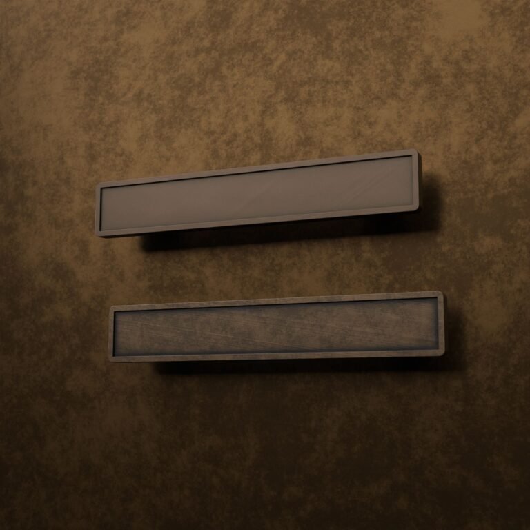 Comparaison des finitions — poignée de meuble Barre Palazzo Essentiel Bronze M — Holdon Paris