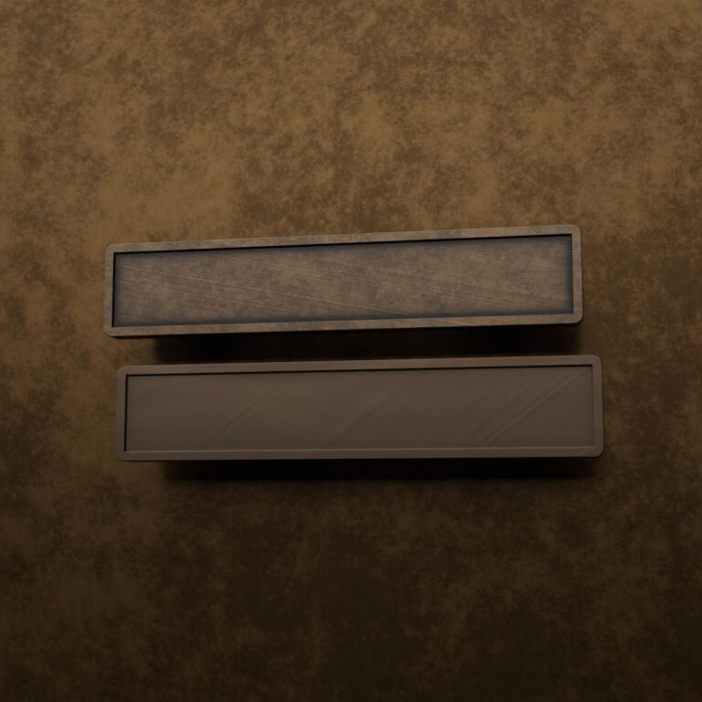 Comparaison des finitions — poignée de meuble Barre Palazzo Essentiel Bronze S — Holdon Paris