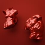 Venetian Torso, S, Candy Red, silhouette comparison