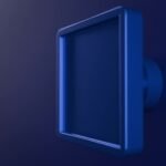 Vidéo — Carré Palazzo — XS — Bleu Electrique