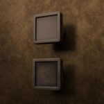 Comparaison des finitions — poignée de meuble Carré Palazzo Essentiel Bronze S — Holdon Paris