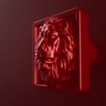 Carré Palazzo, Lion Endormi, S, Candy Red, vidéo