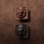 Comparaison des finitions — poignée de meuble Carré Palazzo Lion Endormi Cuivre M — Holdon Paris