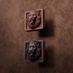 Comparaison des finitions — poignée de meuble Carré Palazzo Lion Endormi Cuivre S — Holdon Paris