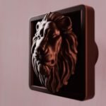 Vidéo — Carré Palazzo — Lion Endormi — S — Cuivre Satiné