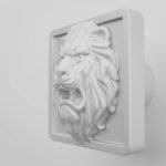Vidéo — Carré Palazzo — Lion Rugissant — S — White Snow