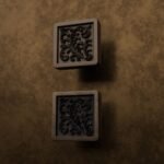 Palazzo Square, Scrollwork, S, Antique Bronze, finish comparison