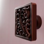 Vidéo — Carré Palazzo — Rinceaux — M — Cuivre Satiné