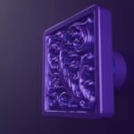 Palazzo Square, Scrollwork, S, Dark Lilac, vidéo