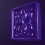 Palazzo Square, Rosette, S, Dark Lilac, vidéo