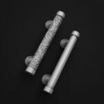 Florentine Column, Scrollwork, S, Satin Aluminum, pattern comparison