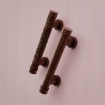 Florentine Column, S, Satin Copper, pattern comparison