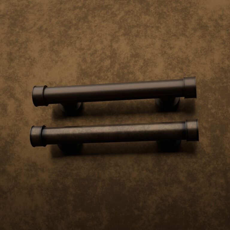 Comparaison des finitions — poignée de meuble Colonne Florentine Essentiel Bronze S — Holdon Paris