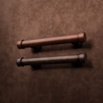 Florentine Column, S, Satin Copper, finish comparison