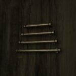 Florentine Column, S, Antique Brass, size comparison