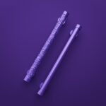 Comparaison des motifs — poignée de meuble Colonne Florentine Lilas Sombre XL — Holdon Paris