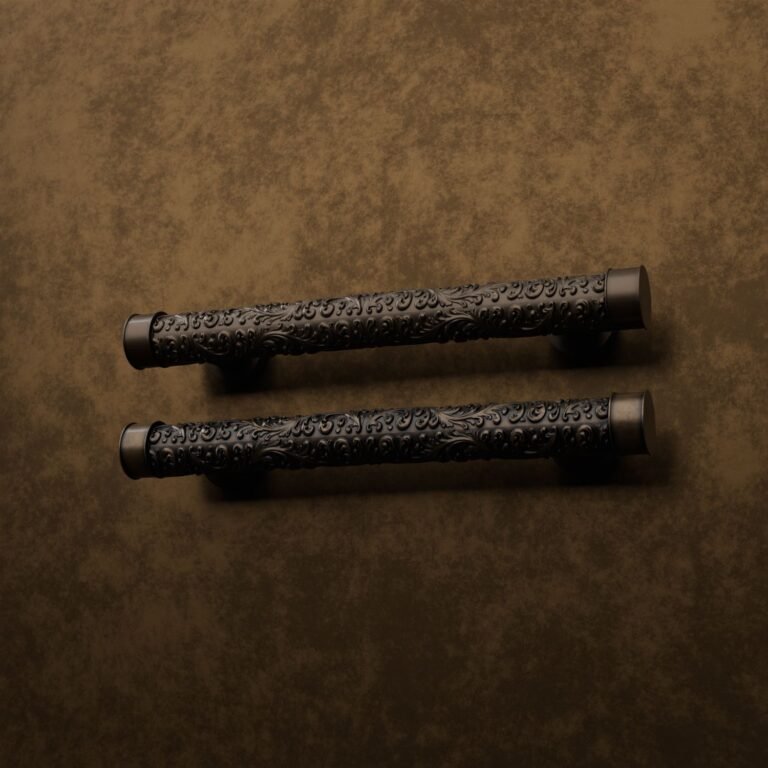 Florentine Column, Scrollwork, M, Antique Bronze, finish comparison