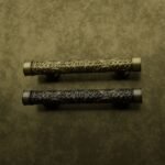 Florentine Column, Scrollwork, S, Antique Brass, finish comparison
