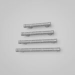 Florentine Column, Scrollwork, S, White Snow, size comparison
