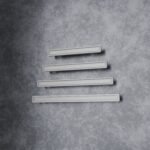 Palazzo Slim Bar, S, Satin Aluminum, size comparison