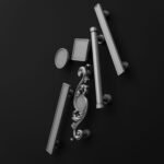 Comparaison des silhouettes — poignée de meuble Essentiel Aluminium Satiné L — Holdon Paris