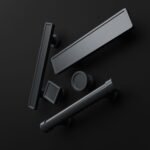 Florentine Column, S, Titanium Gray, silhouette comparison