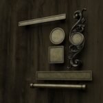 Comparaison des silhouettes — poignée de meuble Essentiel Laiton Ancien L — Holdon Paris