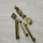 Comparaison des silhouettes — poignée de meuble Essentiel Laiton Satiné L — Holdon Paris