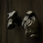 Venetian Torso, S, Antique Brass, silhouette comparison