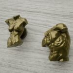 Comparaison des silhouettes — poignée de meuble Laiton Satiné M — Holdon Paris